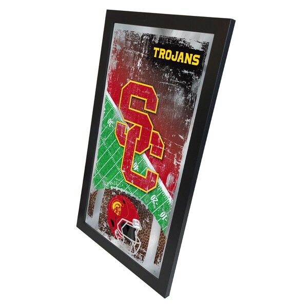 USC Trojans 15 X 26 Football Mirror
